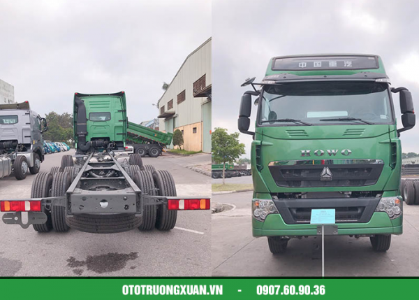 Xe Tải Howo Truck A7G Động cơ 375HP 38,21 Tấn - Hình ảnh 6