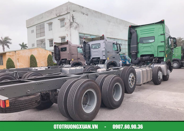 Xe Tải Howo Truck A7G Động cơ 375HP 38,21 Tấn - Hình ảnh 16