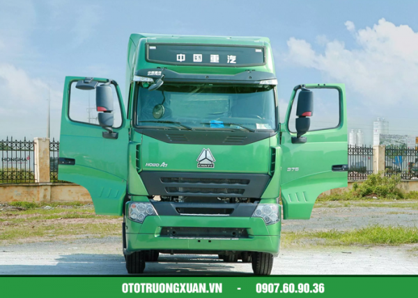 Xe Tải Howo Truck A7G Động cơ 375HP 38,21 Tấn - Hình ảnh 4