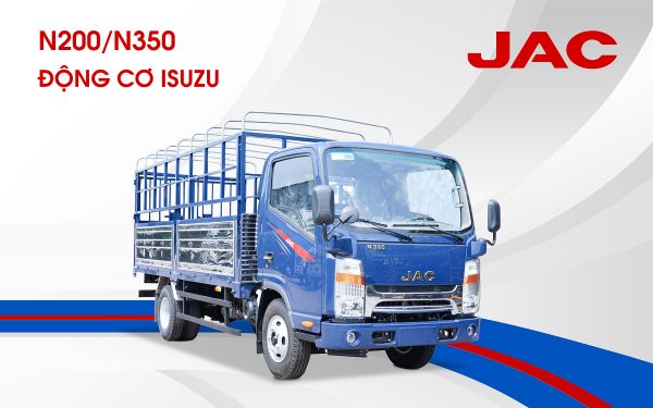 Xe Tải JAC N350S ISUZU Thùng bạt - Hình ảnh 7
