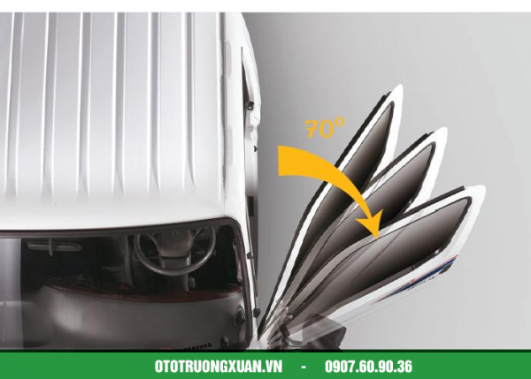 Xe Tải Đô Thành Iz500 5 Tấn Thùng Bạt - Hình ảnh 5