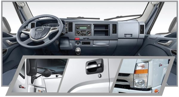 Xe tải JAC N350 ISUZU Thùng Lửng - Hình ảnh 3