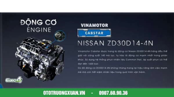 Xe tải Đồng Vàng NS350 Thùng Kín - Hình ảnh 12