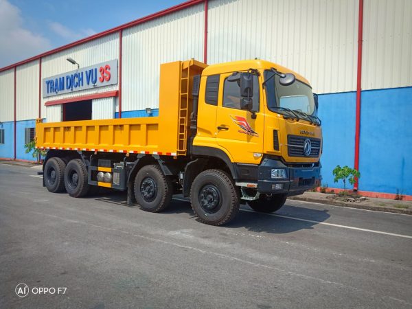 Xe ben 4 Chân DCI385( 8x4/385HP) thùng vuông - Hình ảnh 15