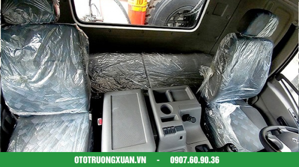 Xe ben Dongfeng 3 chân (6x4) Dongfeng DCI385 Thùng vuông - Hình ảnh 12