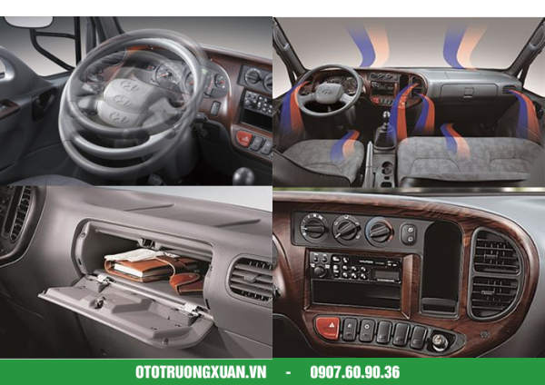 Xe Tải Hyundai 110XL Thùng Kín - Hình ảnh 6