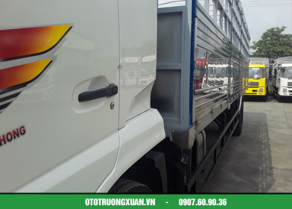 Xe tải thùng 2 chân B180 thùng dài 9,5m (4X2) thùng bạt - Hình ảnh 9