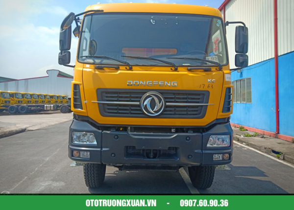 Xe ben 4 Chân DCI385( 8x4/385HP) thùng vuông - Hình ảnh 10