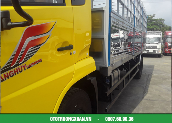 Xe tải thùng 2 chân B180 9 tấn thùng dài 7,8m (4X2) Euro 5 Thùng bạt - Hình ảnh 14