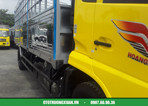 Xe tải thùng 2 chân B180 9 tấn thùng dài 7,8m (4X2) Euro 5 Thùng bạt - Hình ảnh 3