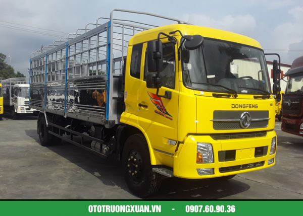 Xe tải thùng 2 chân B180 9 tấn thùng dài 7,8m (4X2) Euro 5 Thùng bạt
