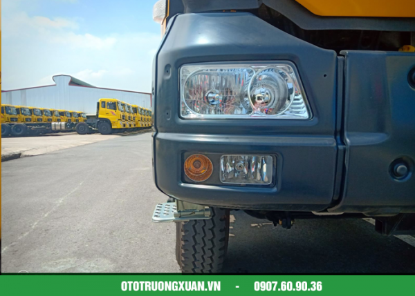 Xe ben 4 Chân DCI385( 8x4/385HP) thùng vuông - Hình ảnh 8