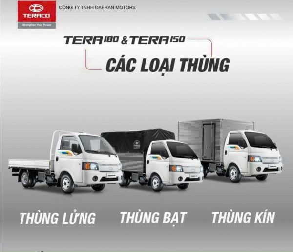TERA180- THÙNG LỮNG CHIẾN BINH LINH HOẠT TRÊN MỌI CUNG ĐƯỜNG - Hình ảnh 4