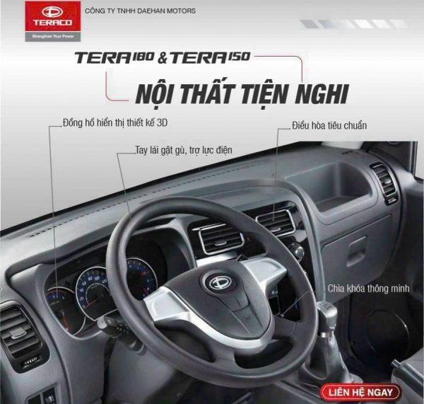 TERA180- THÙNG LỮNG CHIẾN BINH LINH HOẠT TRÊN MỌI CUNG ĐƯỜNG - Hình ảnh 3