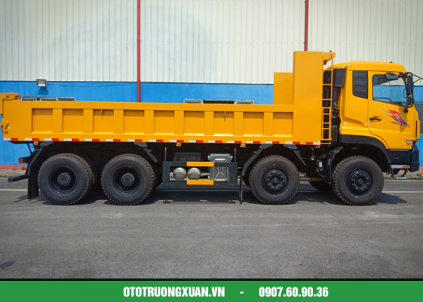 Xe ben 4 Chân DCI385( 8x4/385HP) thùng vuông - Hình ảnh 7