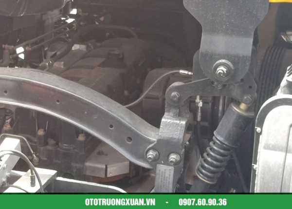 Xe ben 4 Chân DCI385( 8x4/385HP) thùng vuông - Hình ảnh 5