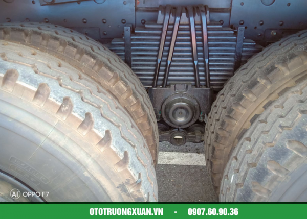 Xe ben 4 Chân DCI385( 8x4/385HP) thùng vuông - Hình ảnh 4