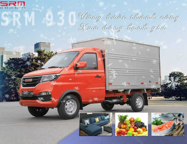 XE TẢI SRM T20A THÙNG KÍN - Hình ảnh 19