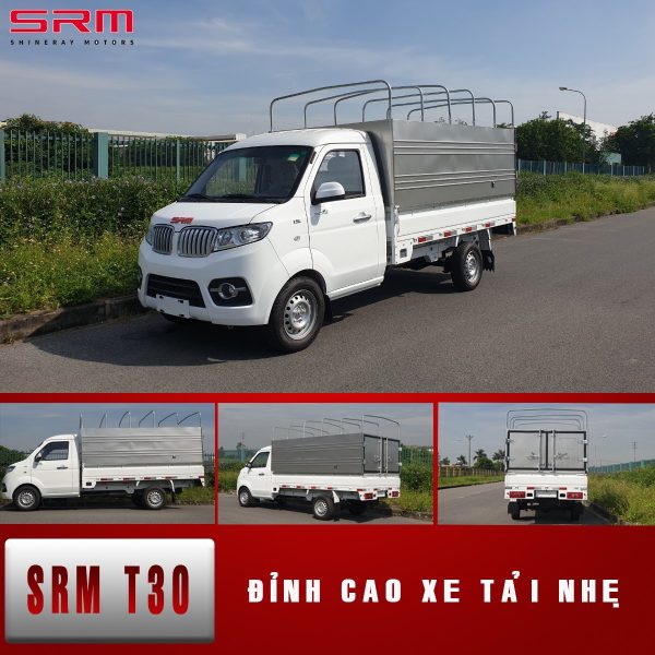 XE TẢI SRM T30 MUI BẠT