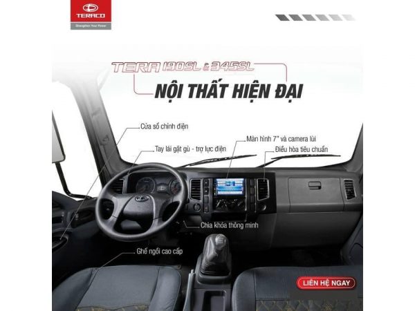 Xe Tải Tera 190SL - 1T9 Thùng Lửng Dài 6m2 - Hình ảnh 4