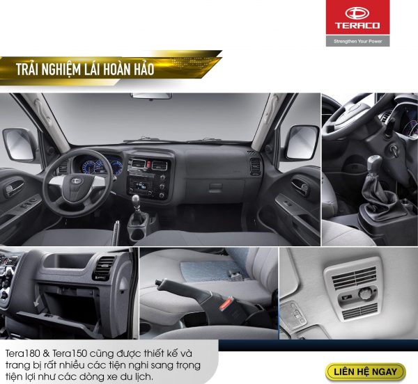 TERA180- THÙNG LỮNG CHIẾN BINH LINH HOẠT TRÊN MỌI CUNG ĐƯỜNG - Hình ảnh 7