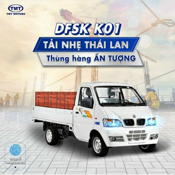 Xe tải DFSK K01 Thùng Lửng - Hình ảnh 2