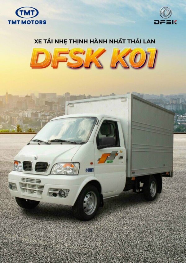 Xe tải DFSK K01 Thùng Kín
