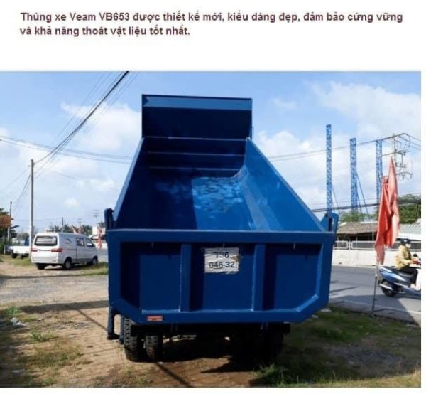 XE BEN VEAM VB653- 6tấn5 - Hình ảnh 13