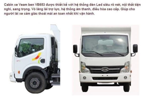 XE BEN VEAM VB653- 6tấn5 - Hình ảnh 11