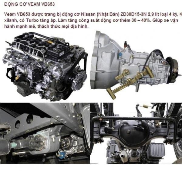 XE BEN VEAM VB653- 6tấn5 - Hình ảnh 7