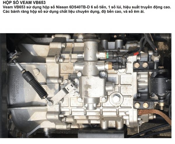 XE BEN VEAM VB653- 6tấn5 - Hình ảnh 5