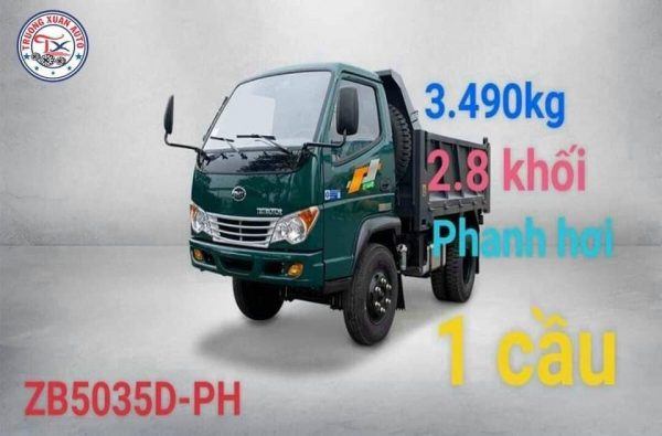 XE BEN TMT ZB5035D PHANH HƠI