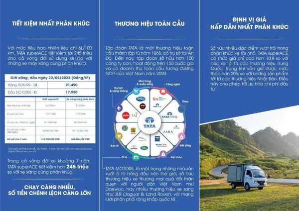 NHỮNG TÍNH NĂNG CỦA TATA SUPPER ACE - Hình ảnh 4