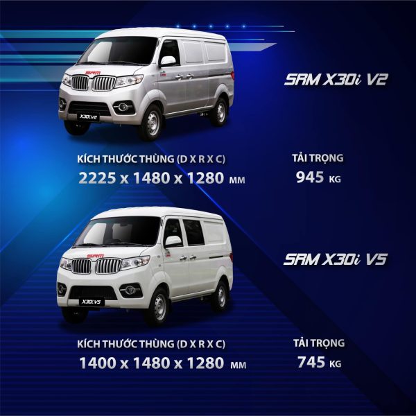 XE VAN SRM X30i  V2 Ô Tô Trường Xuân