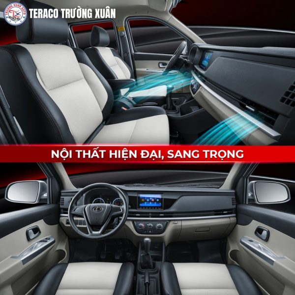 XE TẢI TERA STAR THÙNG LỮNG 990KG VÀ 1T2 THÙNG DÀI 3M Ô TÔ TRƯỜNG XUÂN - Hình ảnh 14