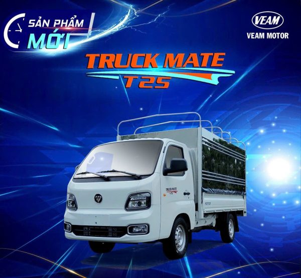 XE TẢI FOTON T25 MUI BẠT Tải trọng 990kg