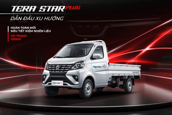 XE TẢI NHẸ MÁY XĂNG TERA STAR PLUS – LỰA CHỌN HÀNG ĐẦU TRONG PHÂN KHÚC 1-2 TẤN -